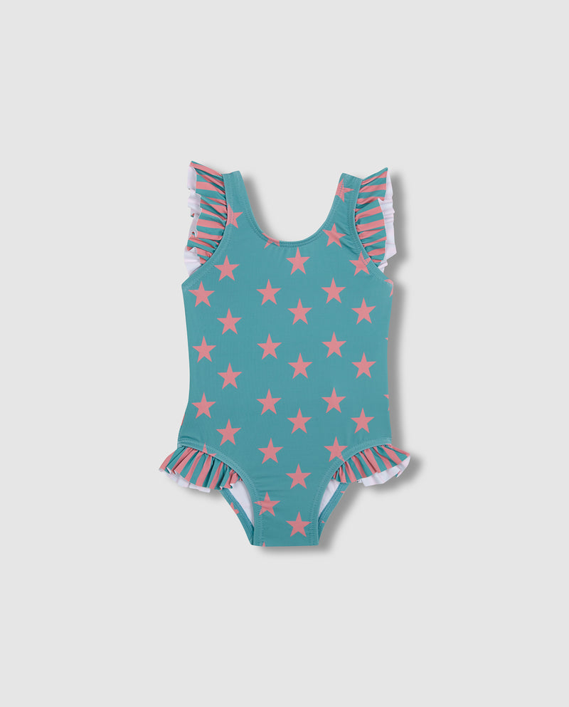 Traje de baño de estrellas para bebé