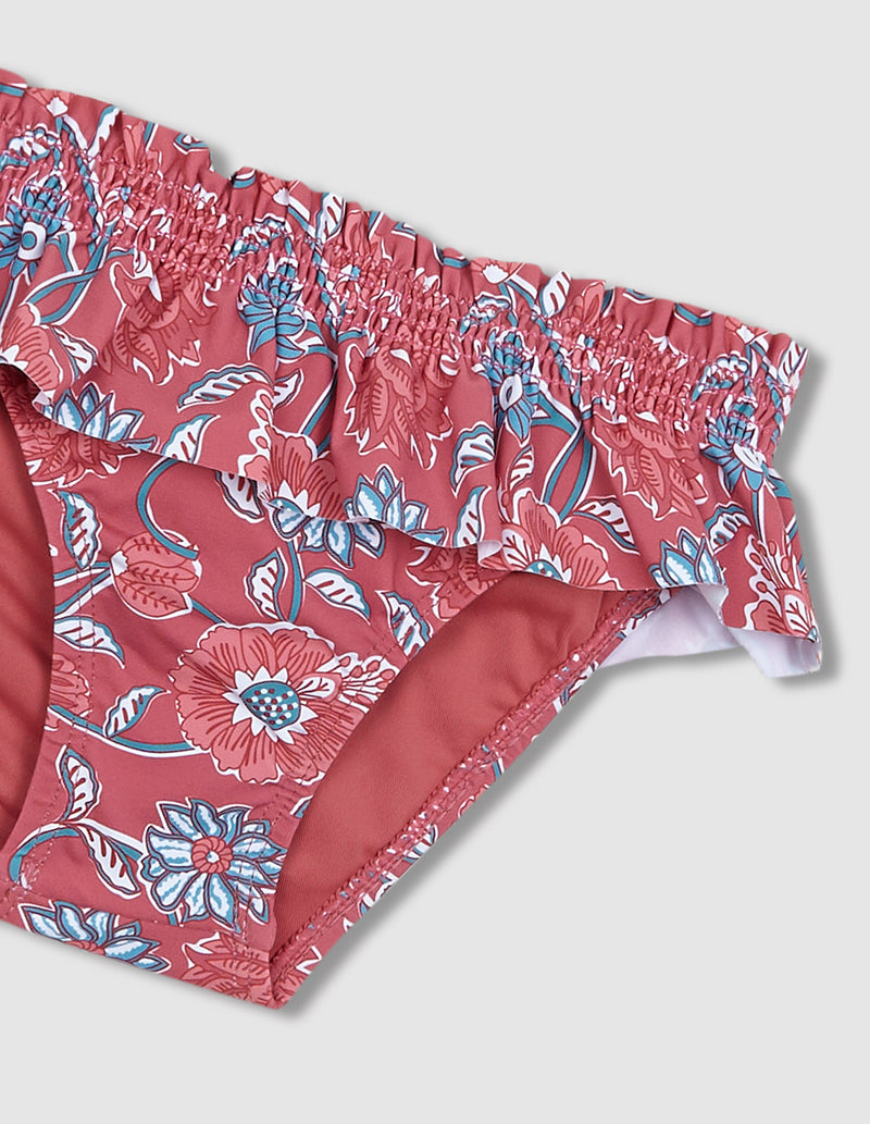 Traje de baño estampado flores