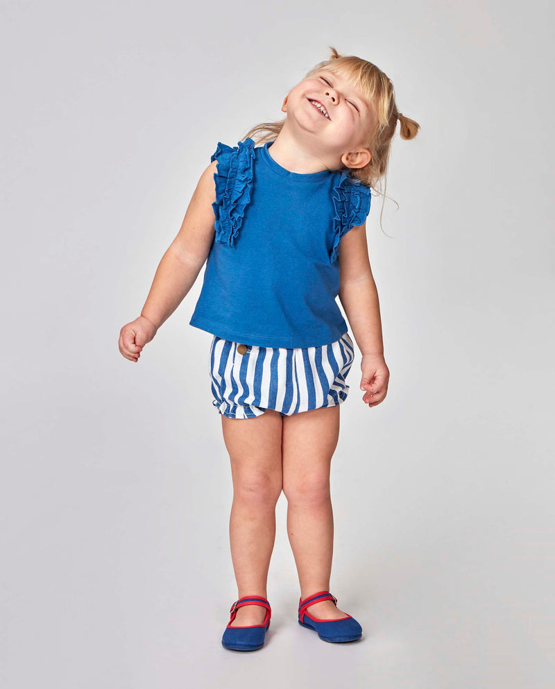 Blusa Triple Volante