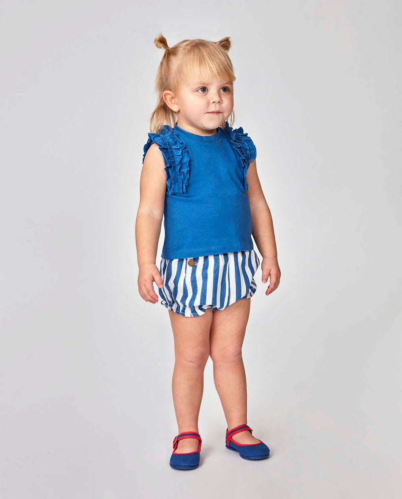 Blusa Triple Volante