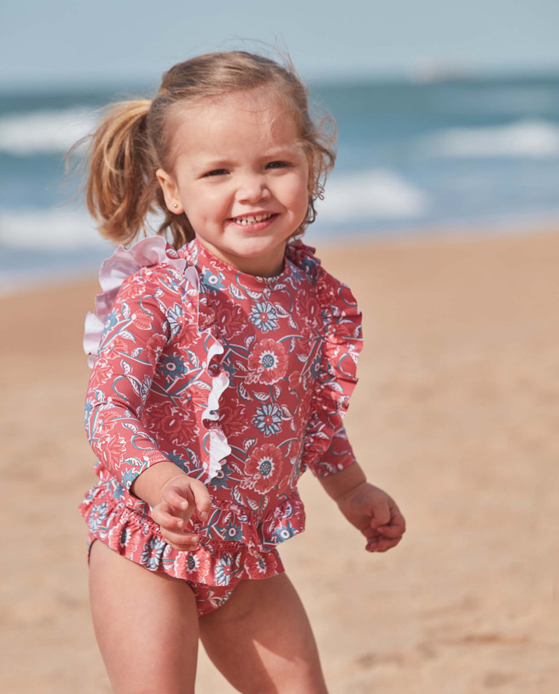 Camisa de protección solar para niña
