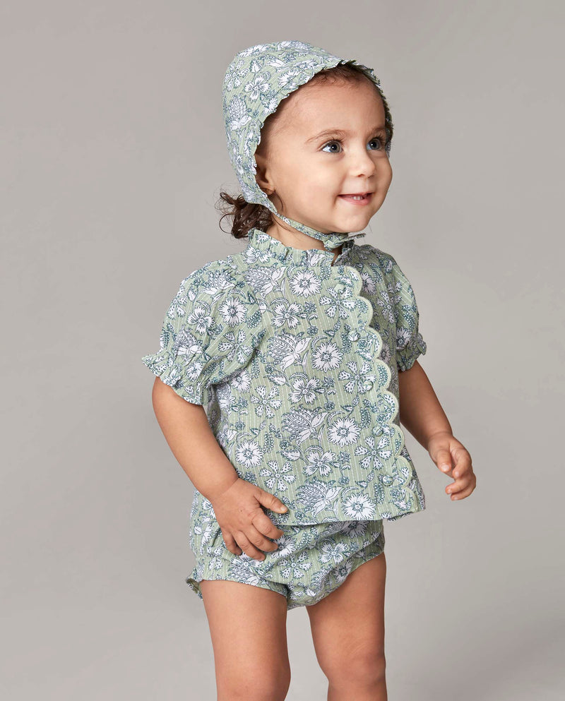 Conjunto de camisa y pantalón para bebé niña