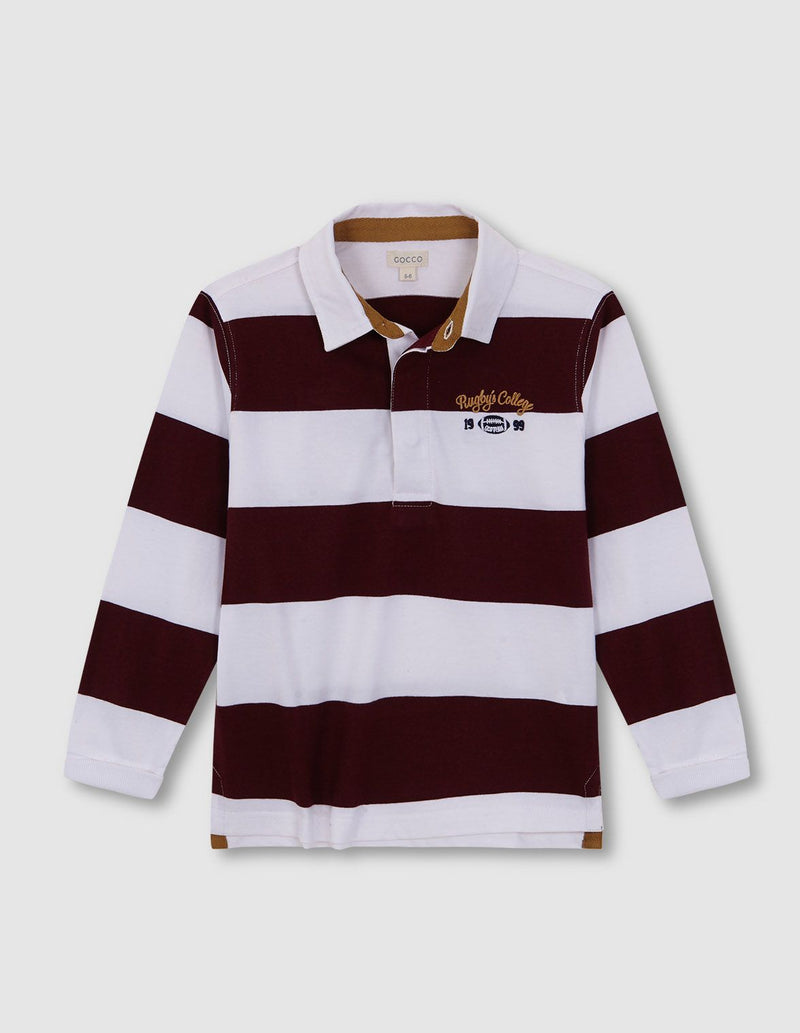 Polo rayas rugby